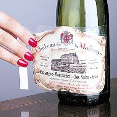 Treasured Wine Label Remover Kit - 25 Wine Label Savers