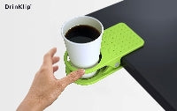 DrinKlip - Space Saving Clip That Holds Almost Any Size Cup
