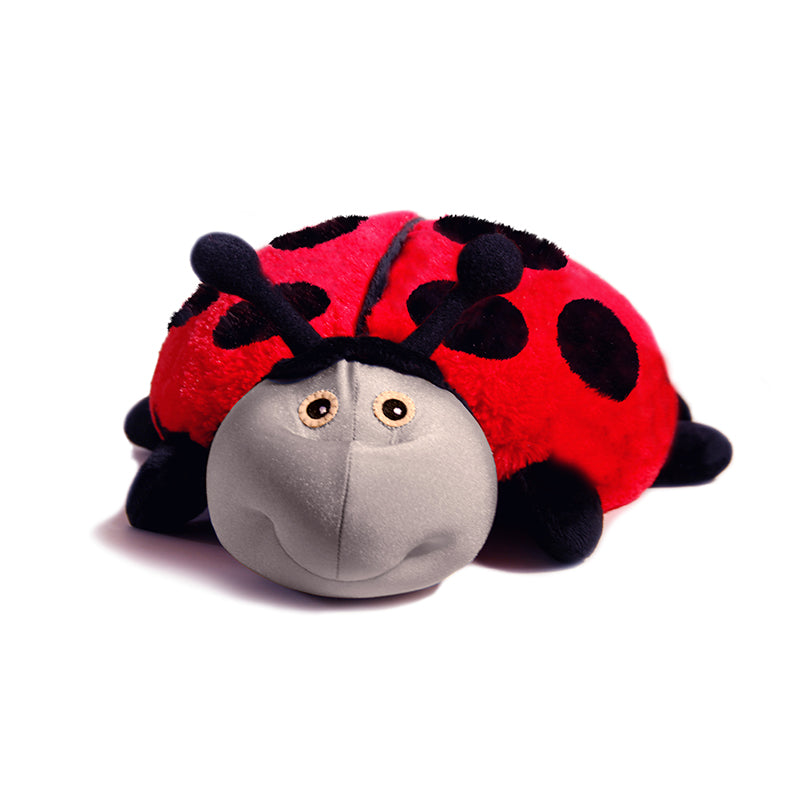 Lilly the Ladybug 3-in-1 Toy, Pillow & Blanket from Zoobie Pets