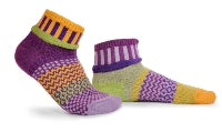 Solmate Socks Mismatched Clover Adult Ankel Socks Small