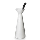 Born in Sweden 7.5L Dual Action Watering Can - White with Stainless Steel Lid