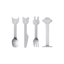 Gense Animal Friends Stainless Steel Children's Cutlery by Karin Mannerstål
