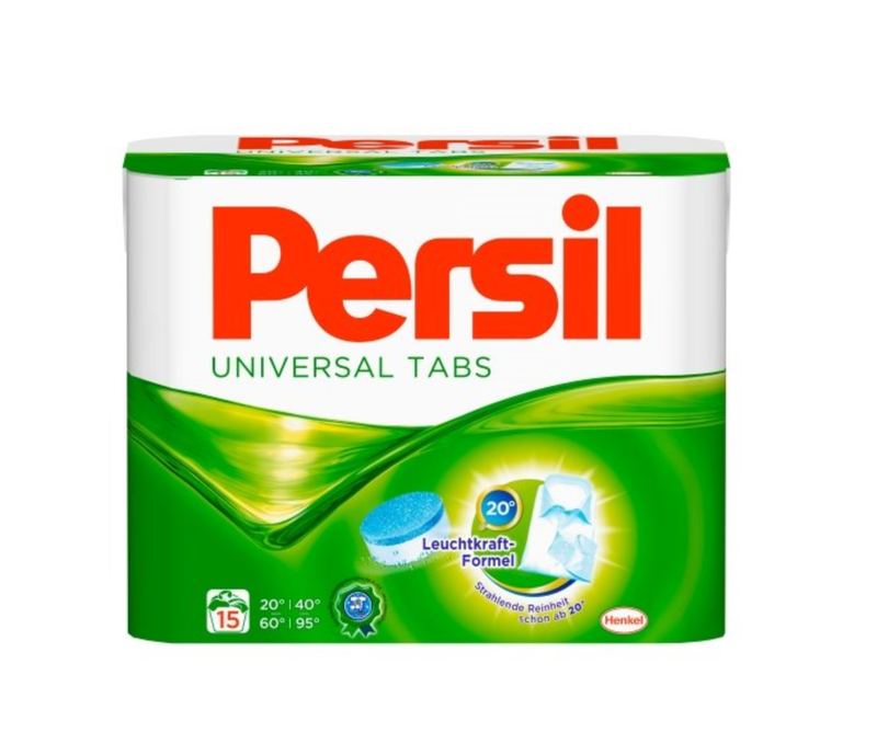Persil Universal Tabs 15 WL from Germany (4 Pack - 60 total wash loads)