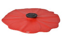Charles Viancin Poppy Silicone Lid-Red Large 11"