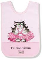 Fashion Victim Cat Child's Apron-Smock