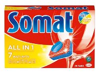 Somat ALL IN 1 Tabs - Salt, Rinse Aid and Detergent 7 Multi Activ-26 Tabs