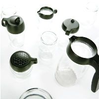 Set of 5 Jar Tops - Assorted Screw Caps/Universal Lids by Jorre van Ast from Royal VKB