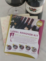 Wine Appeal Wine Label Remover Kit - 100 Pack Collector's Set